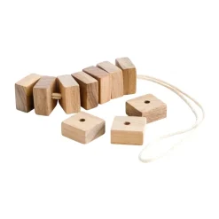 Bosign scent block in white cedarwood on string, 10-pack