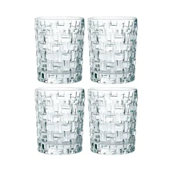 Bossa Nova whiskey glass 33 cl 4-pack, clear
