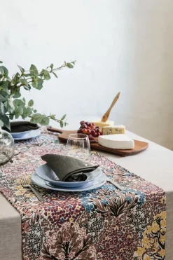 Botanic Gardern runner 45x150 cm, Pink brown