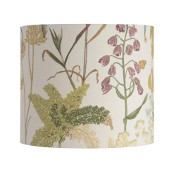 Botanical lamp shade table Ø 35 cm, white