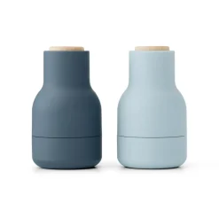 Bottle Grinder spice mill - small 2-pack, Blues-beech