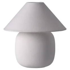 Boulder lamp base 18.2 cm, White