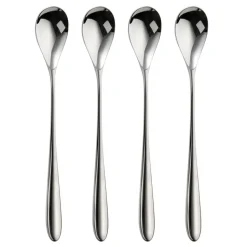 Bourton Bright latté spoon 4 pieces, Stainless steel