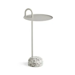 Bowler side table, Beige-granite