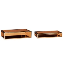 Box large 2-pack, Brass
