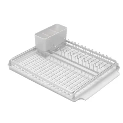 Brabantia dish rack, light grey