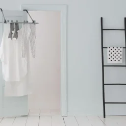 Brabantia drying post for door, metallic grey