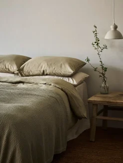 Brick bedspread 140x200 cm, Olive