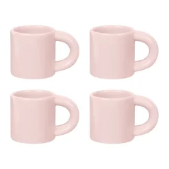 Bronto espresso cup 10 cl 4-pack, Pink