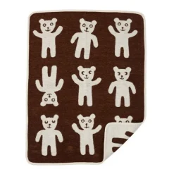 Bruno childrens blanket, brown