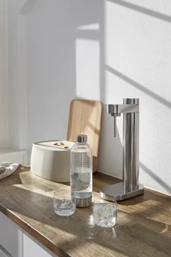 Brus carbonator, Steel