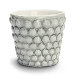 Bubbles espresso cup 10 cl, Grey