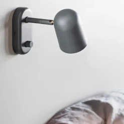 Buddy wall lamp, Dark grey