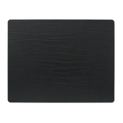 Buffalo placemat reversible square 1 pcs, black-nature