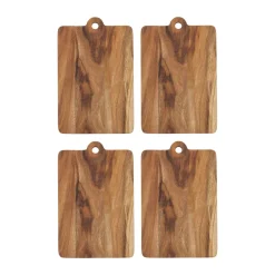 Butter cutting boards 4-pack, Nature