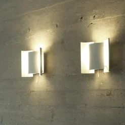 Butterfly wall light, White
