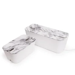 Cable organiser M, marble print