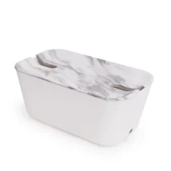 Cable organiser M, marble print