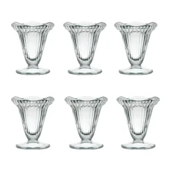 Cadette dessert bowl 20 cl 6-pack, Clear