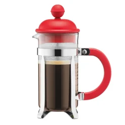 Caffettiera coffee press red, 3 cups