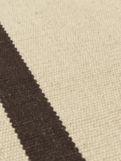 Calm kelim door mat, Off-white, Coffee, 50x70 cm
