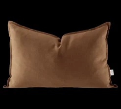 Calm pillow case linen 40x60 cm, Almond Brown
