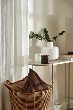 Calm pillow case linen 40x60 cm, Chocolate Brown