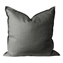 Calm pillow case linen 50x50 cm, Charcoal