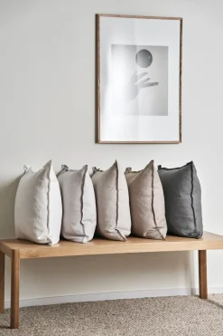 Calm pillow case linen 50x50 cm, Greige