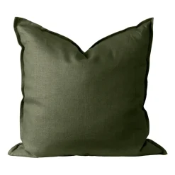 Calm pillow case linen 50x50 cm, Forest Green