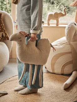 Camel cushion 47x51 cm, Natural