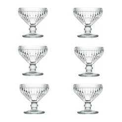 Canarie dessert bowl 13 cl 6-pack, Clear