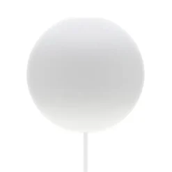Cannonball ceiling cup with cord, white