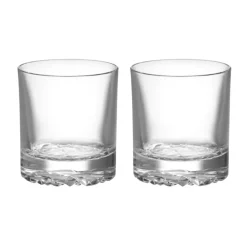 Carat double old fashioned glass 28 cl 2-pack, Clear