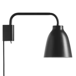 Caravaggio Read wall lamp, Black