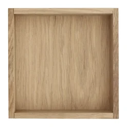 Carve storage box 15 cm, Oak
