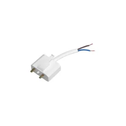 Ceiling connection DCL not grounded, white