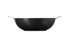 Ceramic wok pan 2 handles, 32 cm