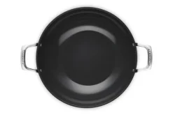 Ceramic wok pan 2 handles, 32 cm