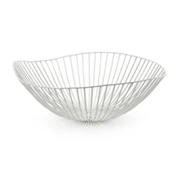 Cesira fruit bowl 39 cm, white