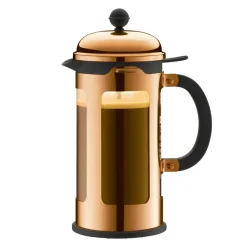 Chambord modern coffee press copper, 8 cups