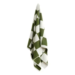 Check bath towel 70x136 cm, Matcha