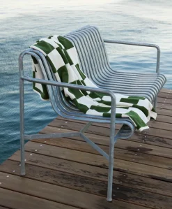 Check towel 50x90 cm, Matcha
