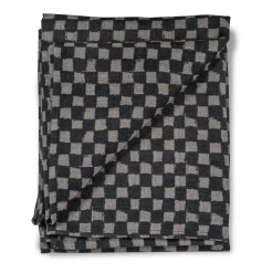 Checki table cloth 150x250 cm, Black
