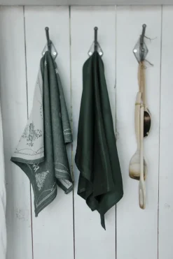 Christmas morning kitchen towel 50x70 cm, Green