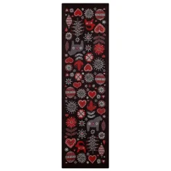 Christmas night runner, black