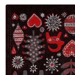 Christmas night runner, black