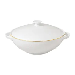 Château Septfontaines soup tureen 2.2 l, White-gold