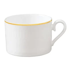 Château Septfontaines tea cup 20 cl, White-gold