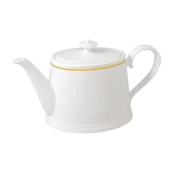 Château Septfontaines teapot 1.2 l, White-gold
